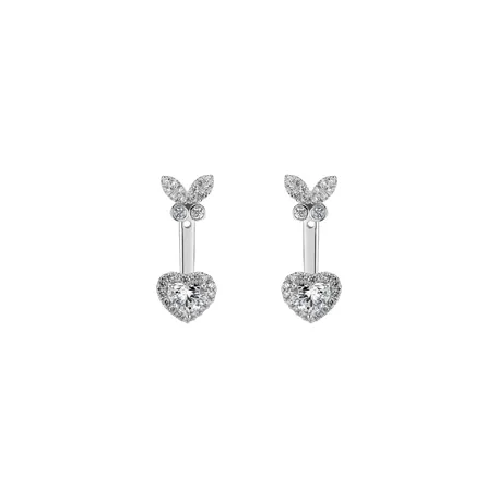 Diamond earrings Majestic Infinity