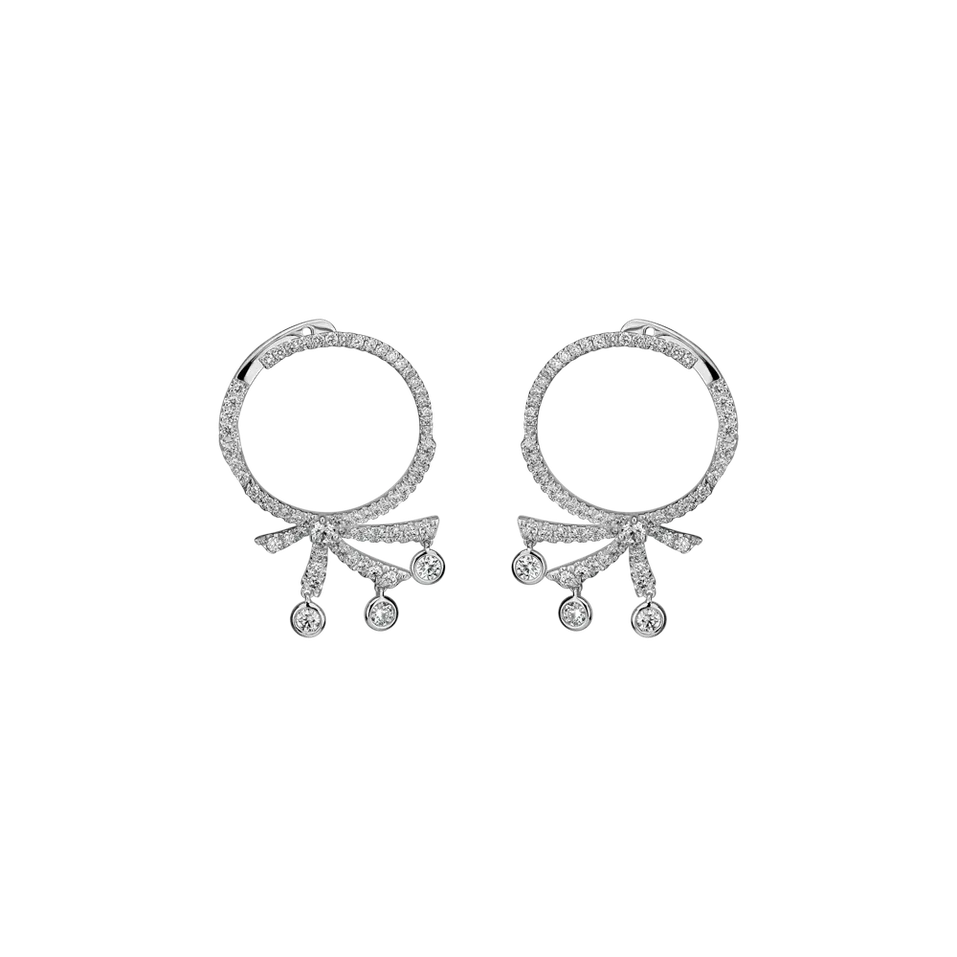Diamond earrings Frozen Brilliance
