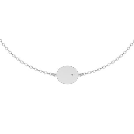 Diamond bracelet Monogram Style