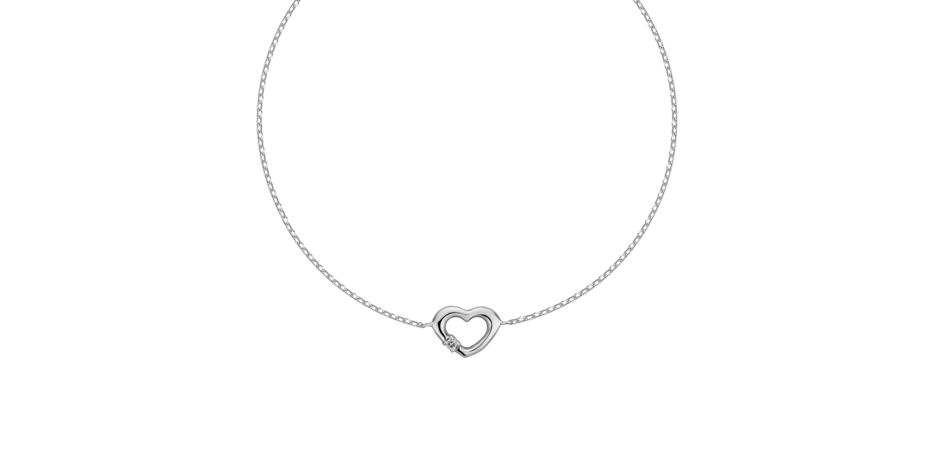 Diamond bracelet Sparkling Heart
