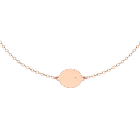 Diamond bracelet Monogram Style