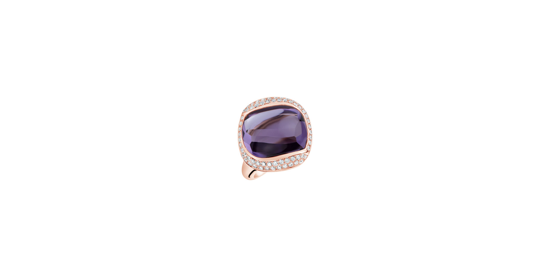 Diamond rings with Amethyst Duchess Treasure