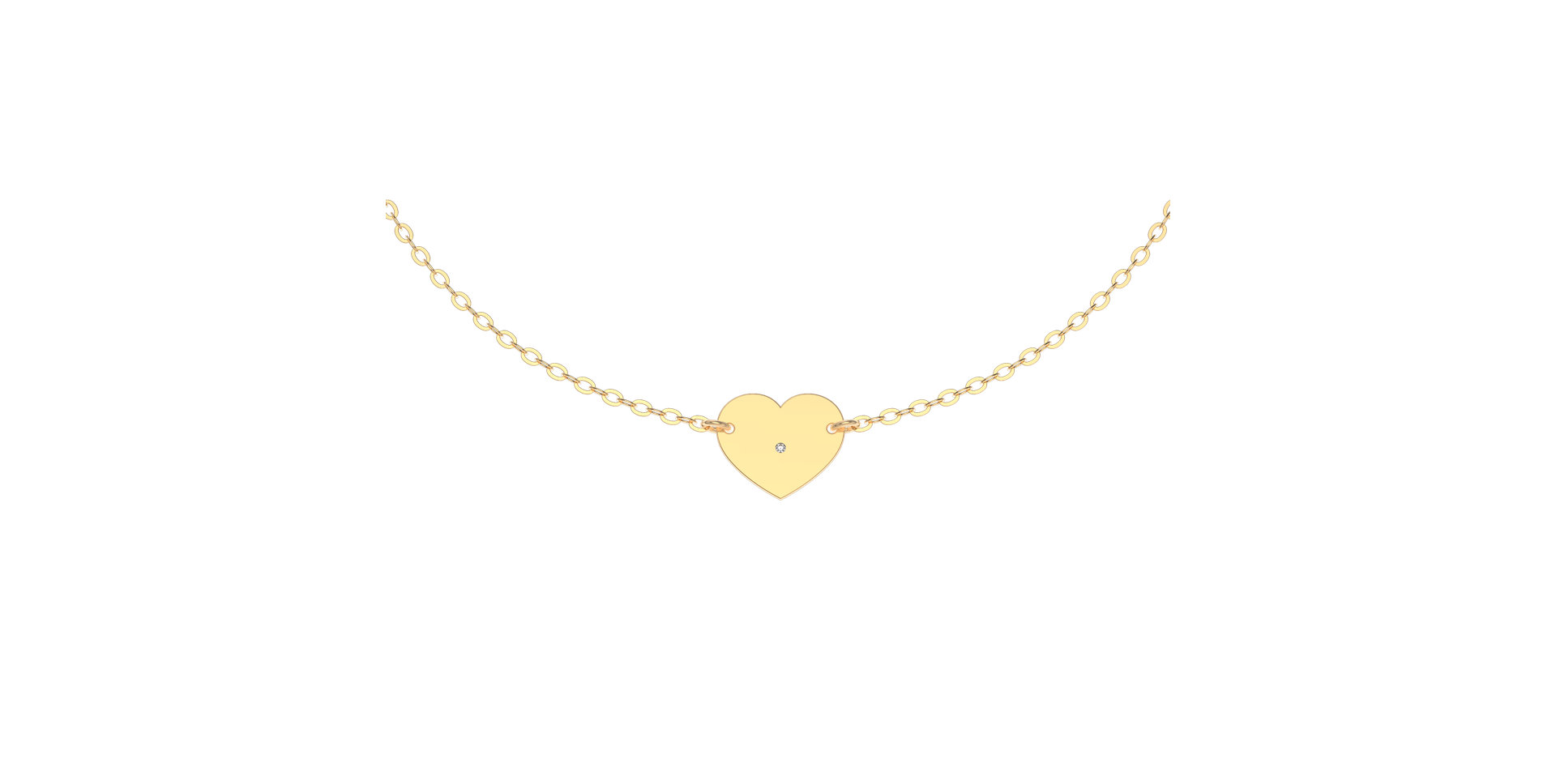 Diamond bracelet My Heart