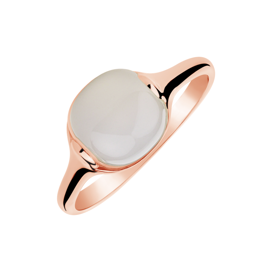 Ring with Moonstone Blanc