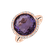 Diamond rings with Amethyst Bolide2
