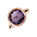 Diamond rings with Amethyst Bohemian Soul2