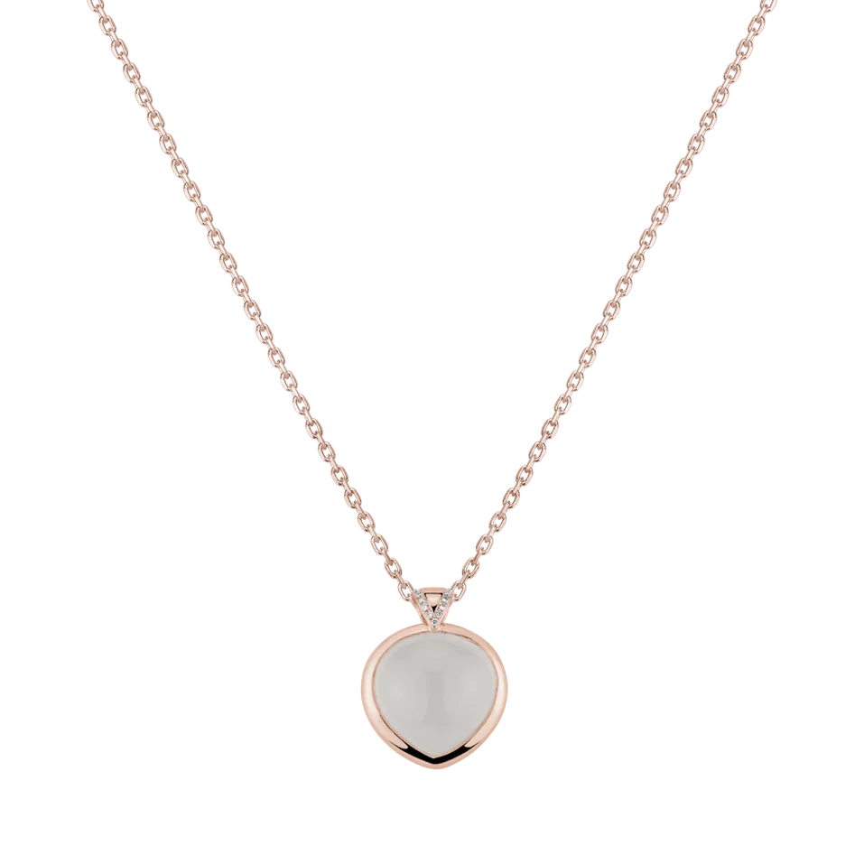Pendant with Quartz Marble Maiden