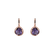 Diamond earrings with Amethyst Ambretta2