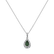 Diamond pendant with Emerald Ethereal Mythos2