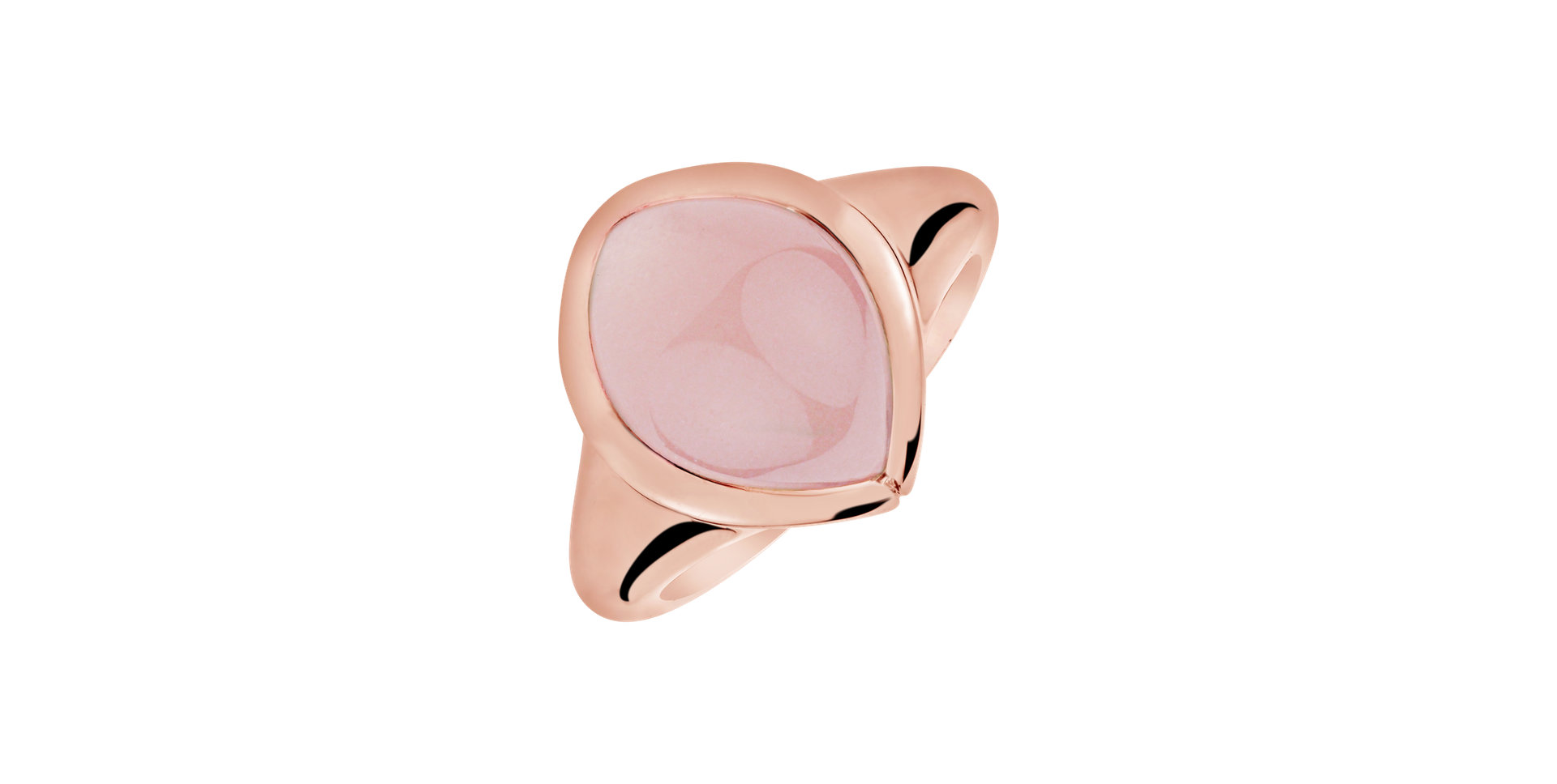 Ring with Rose Quartz Immortal Desire