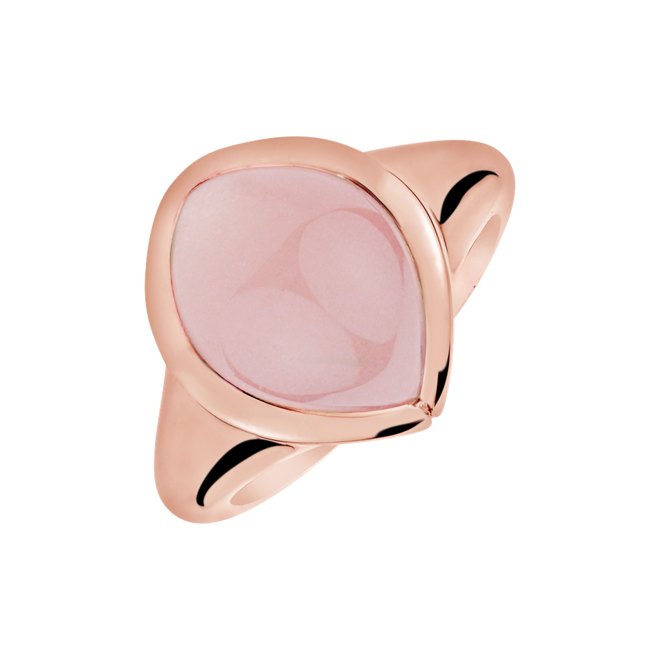 Ring with Rose Quartz Immortal Desire