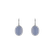Earrings with Chalcedony Elegant Moondust2
