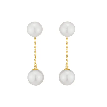 Earrings with Pearl Sea Song