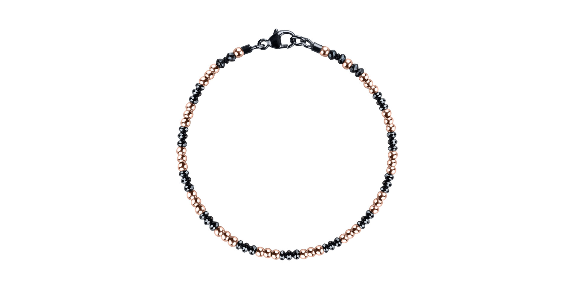 Bracelet with black diamonds Black Eminence