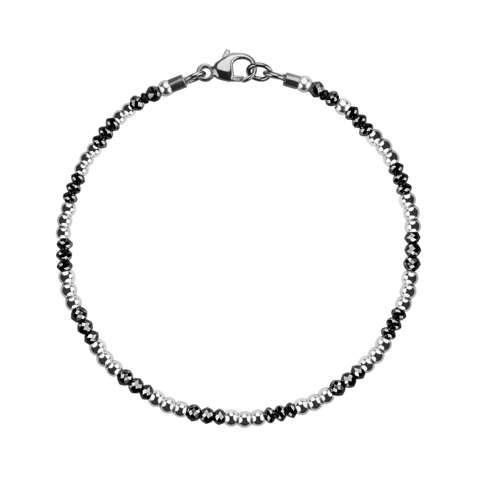 Bracelet with black diamonds Black Eminence