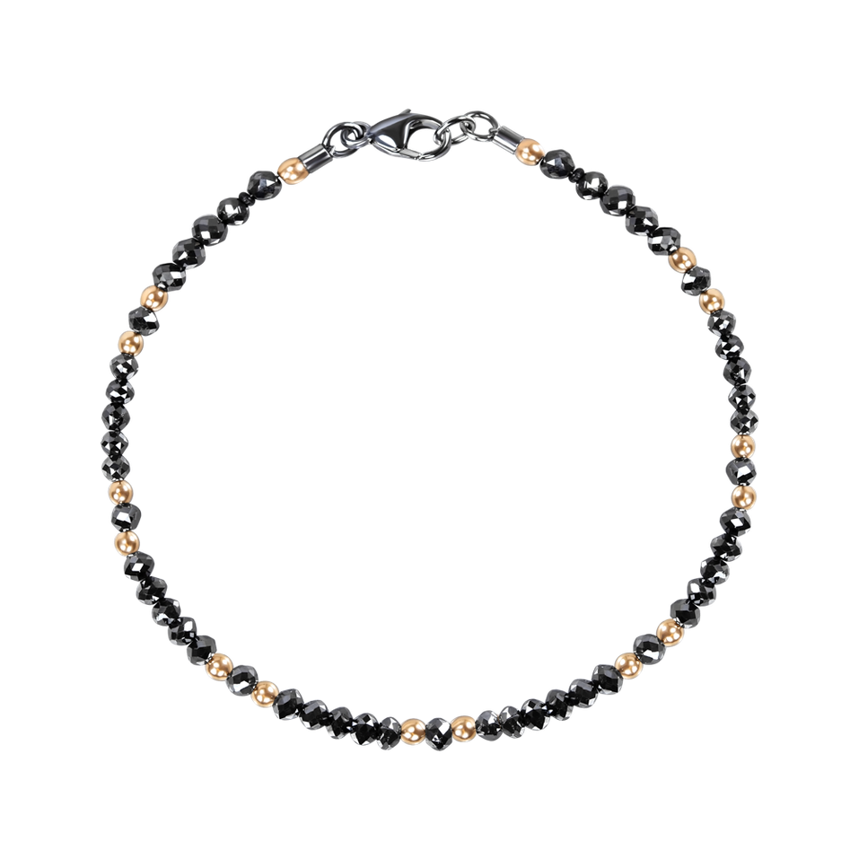 Bracelet with black diamonds Black Eminence