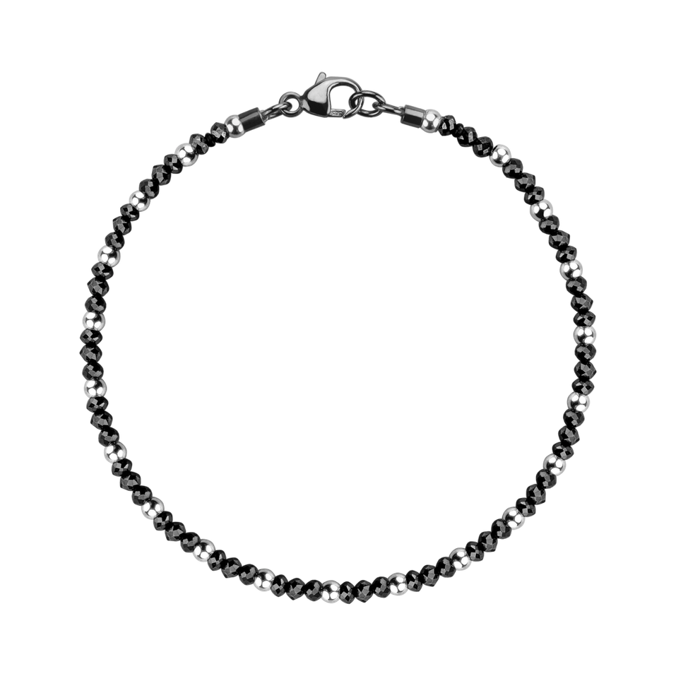 Bracelet with black diamonds Black Eminence