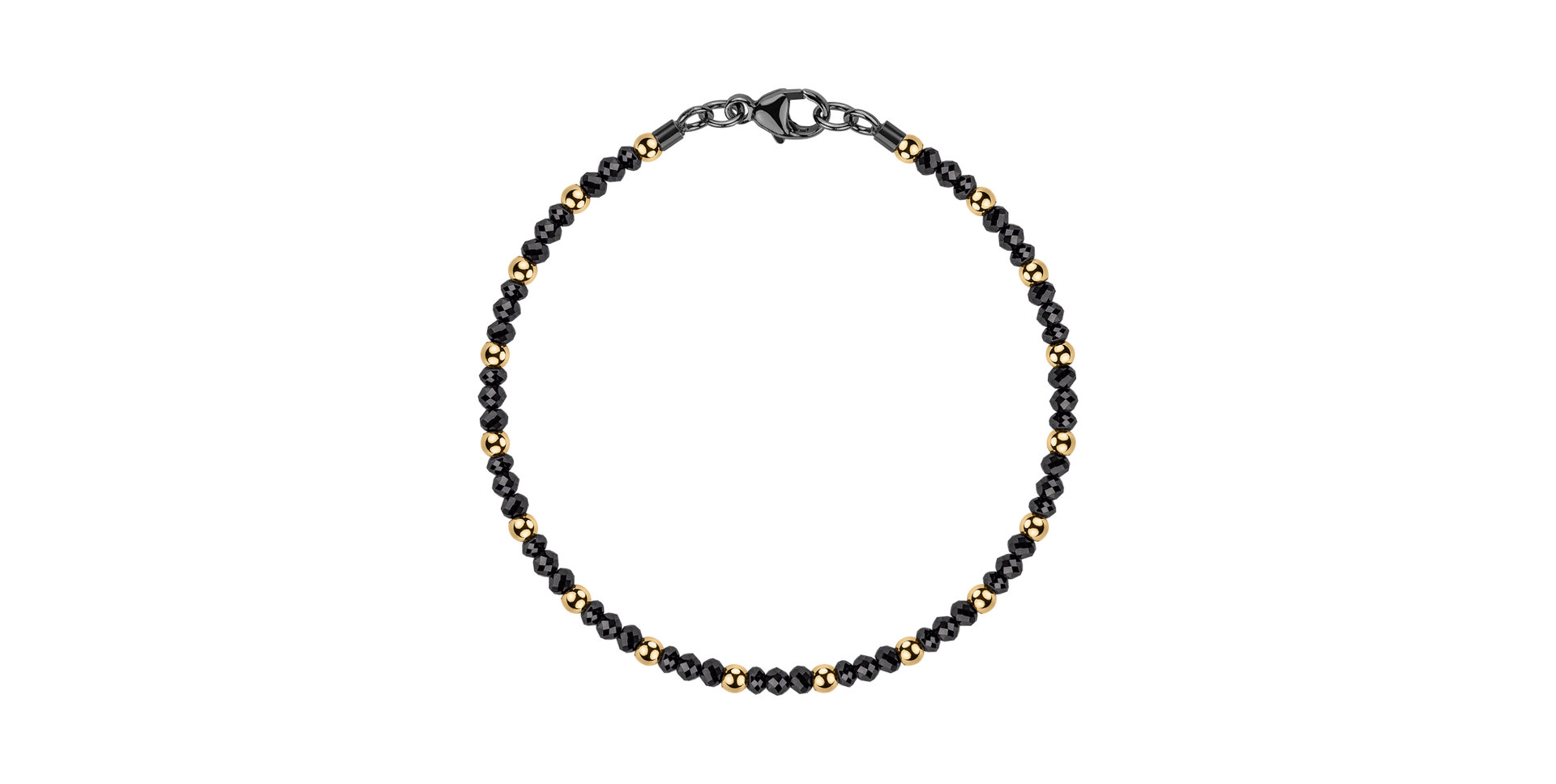 Bracelet with black diamonds Black Eminence