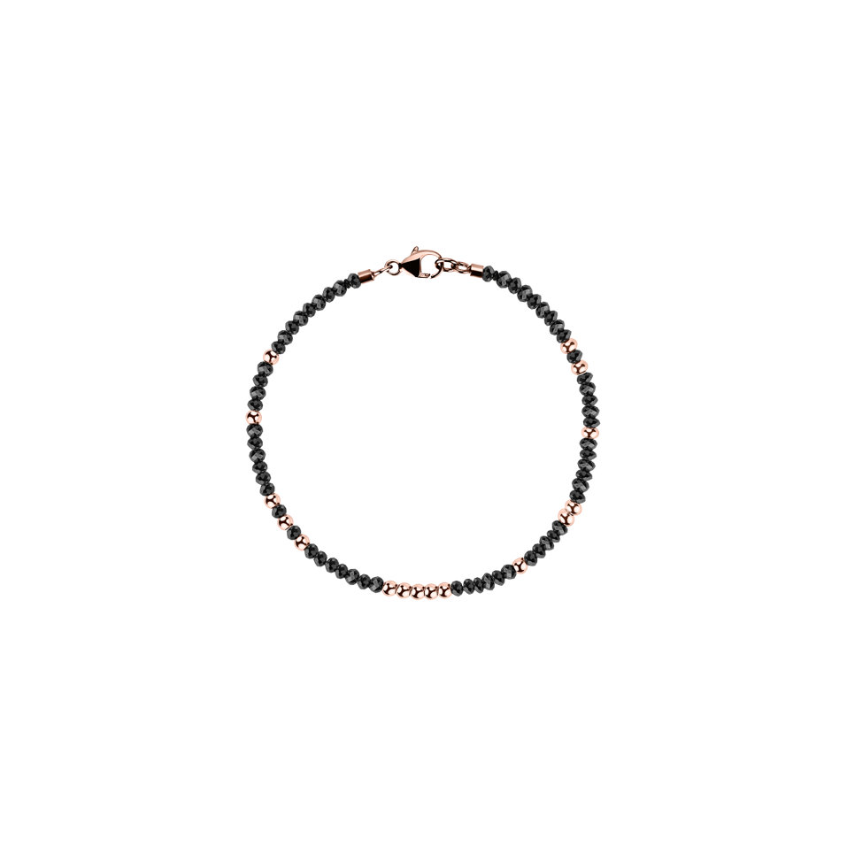 Bracelet with black diamonds Black Eminence