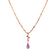 Diamond necklace with Tourmalíne and Amethyst Caesarean Signature2