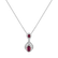 Diamond pendant with Ruby Mysterious Planet2