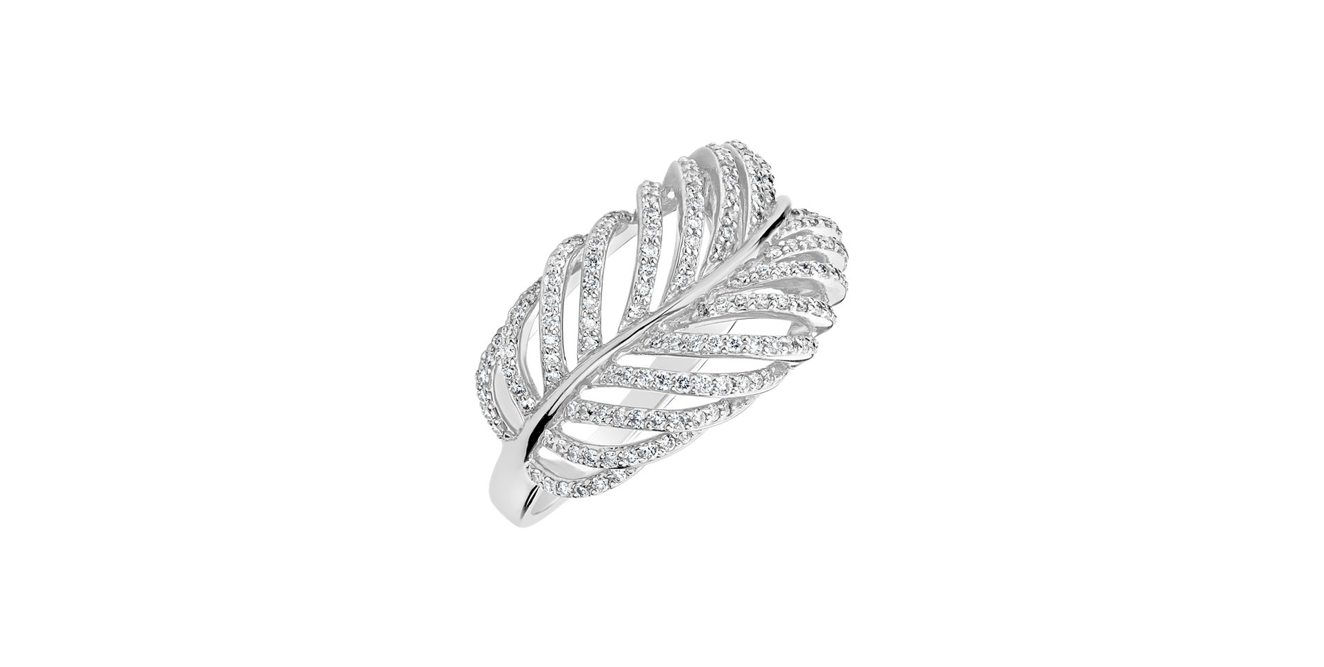 Diamond ring Miracle Feather