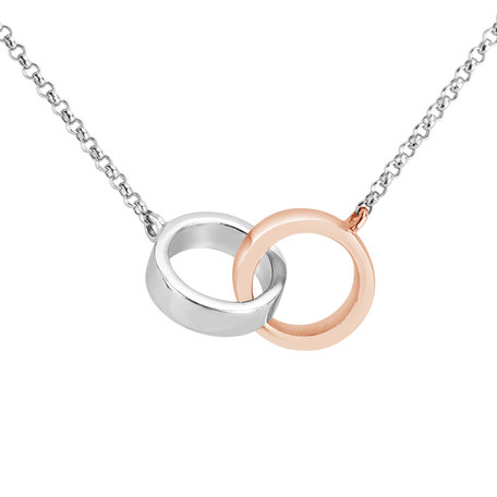 Diamond necklace Eternal Circles