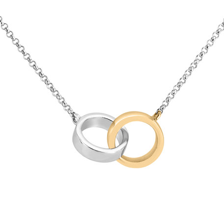 Diamond necklace Eternal Circles