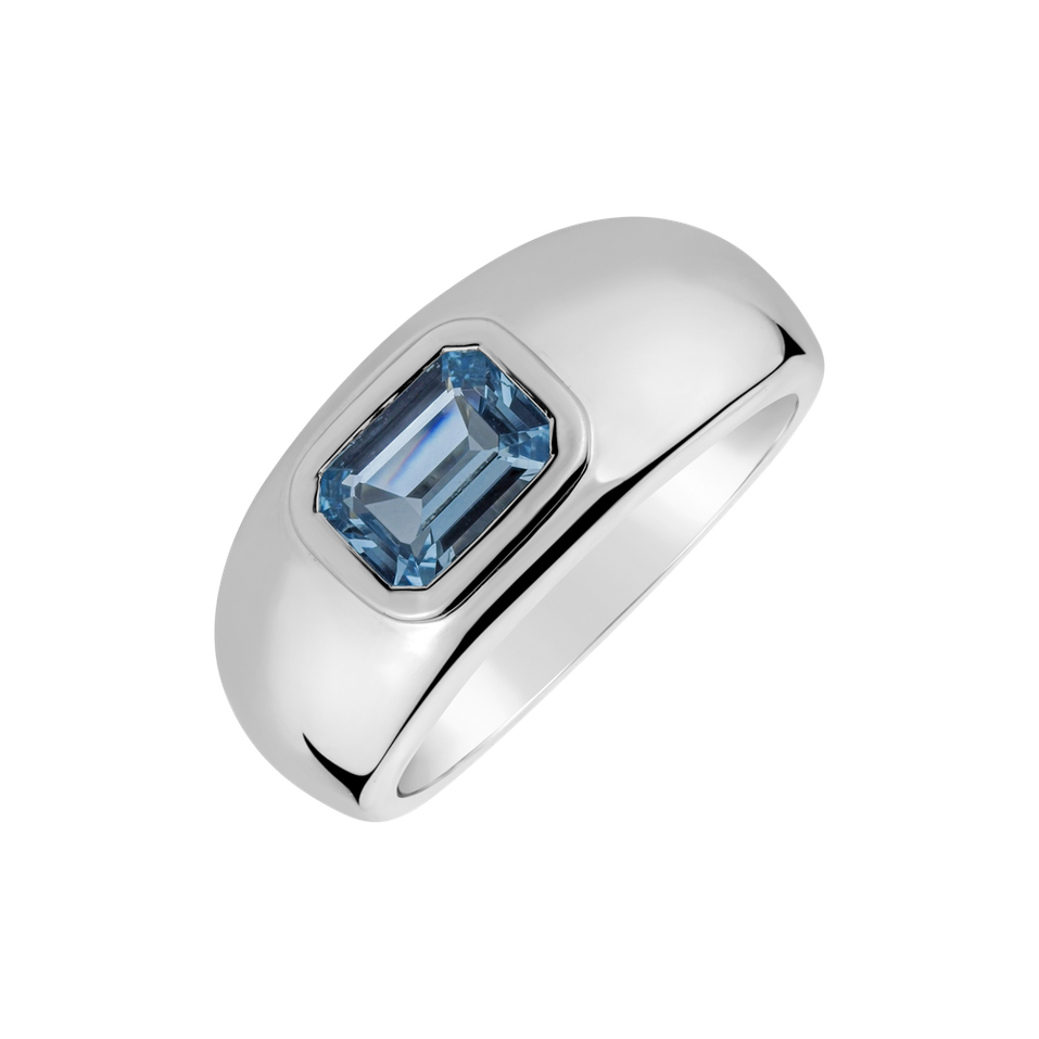 Ring with Aquamarine Mistress Delight