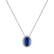 Diamond necklace with Sapphire King of Darkness2