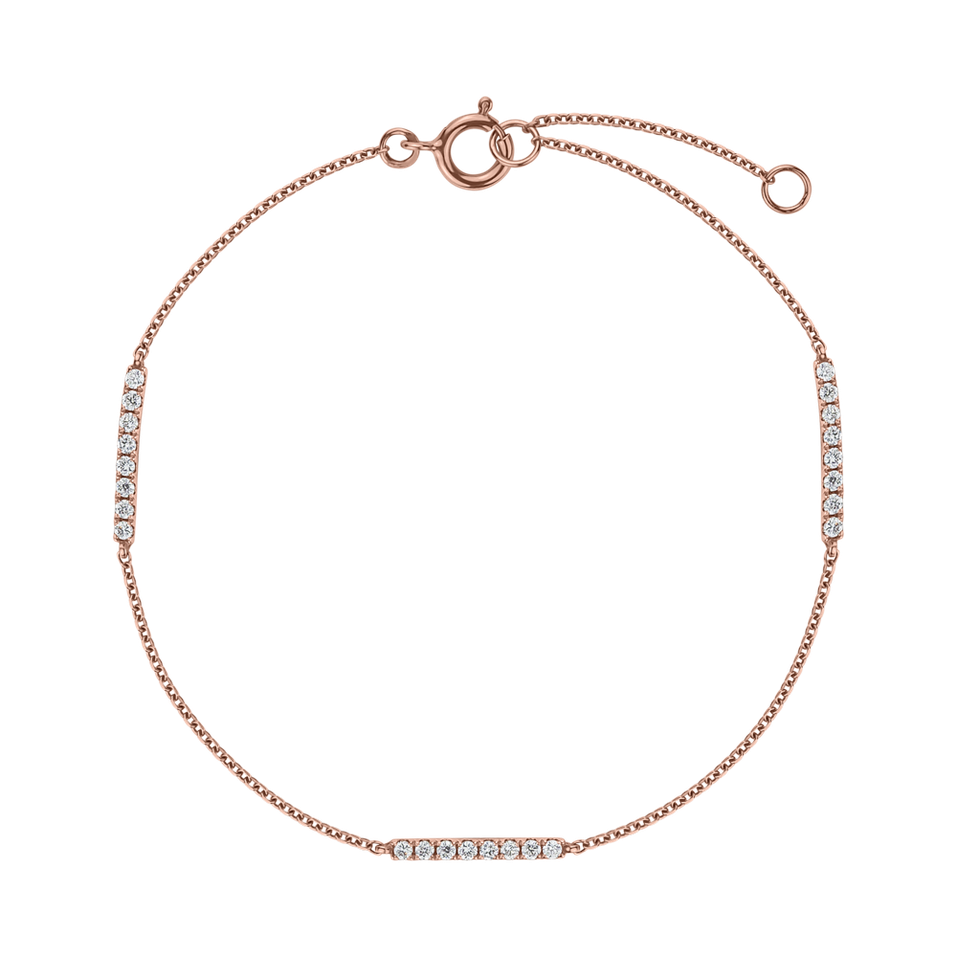 Bracelet with diamonds Aeryn