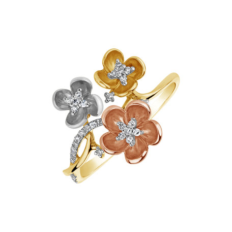 Diamond ring Ethereal Garden