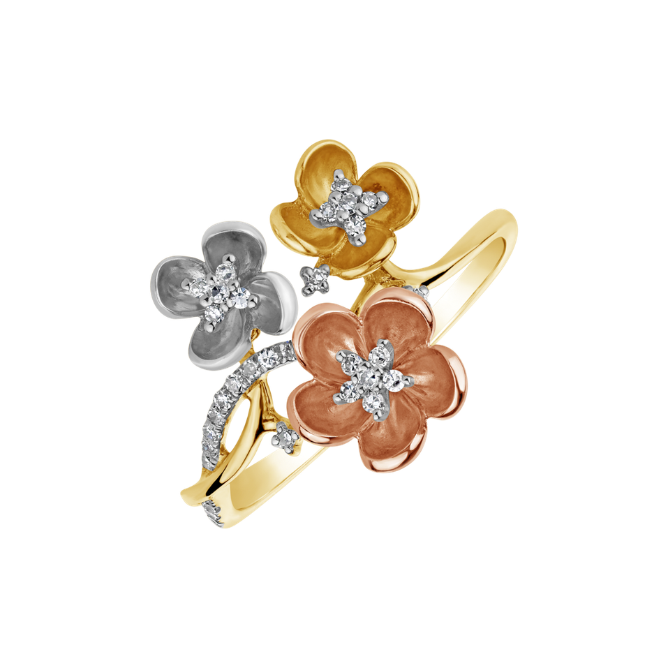 Diamond ring Ethereal Garden