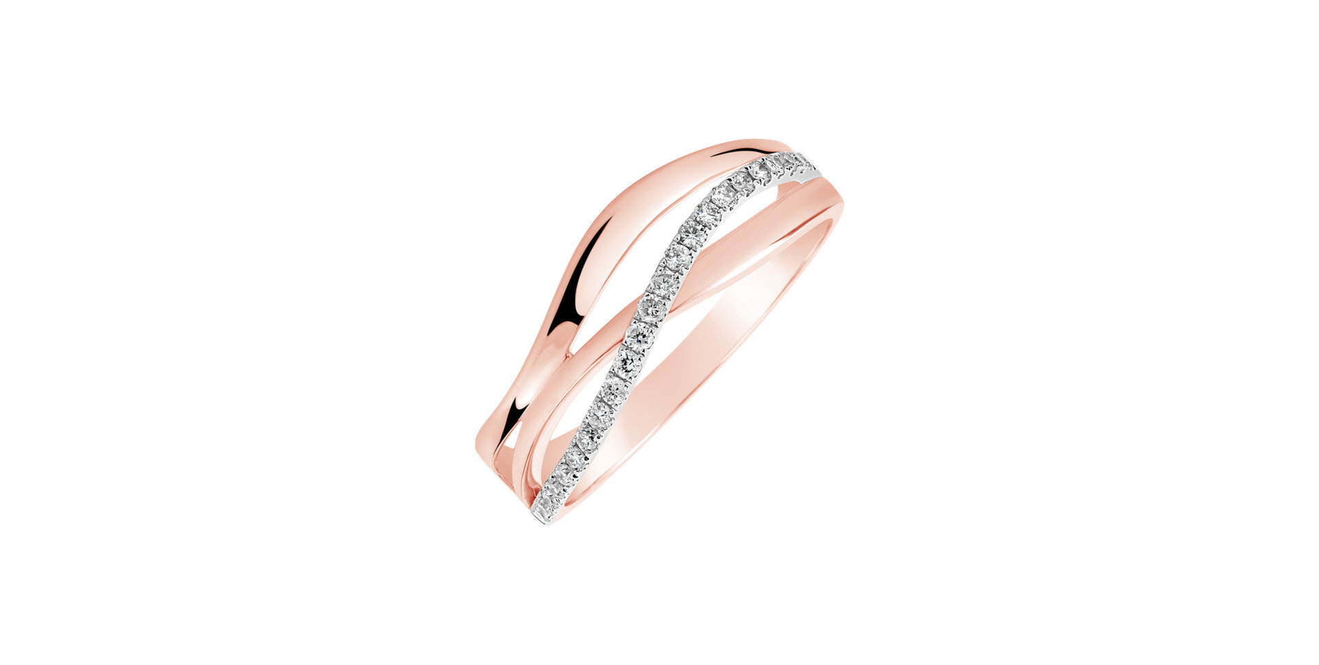 Diamond ring Shiny Wave