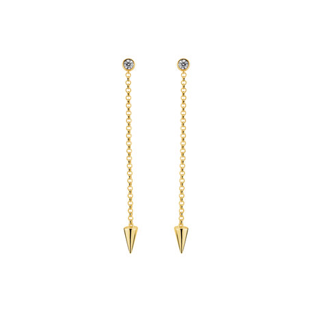 Diamond earrings Devotion of Gravity