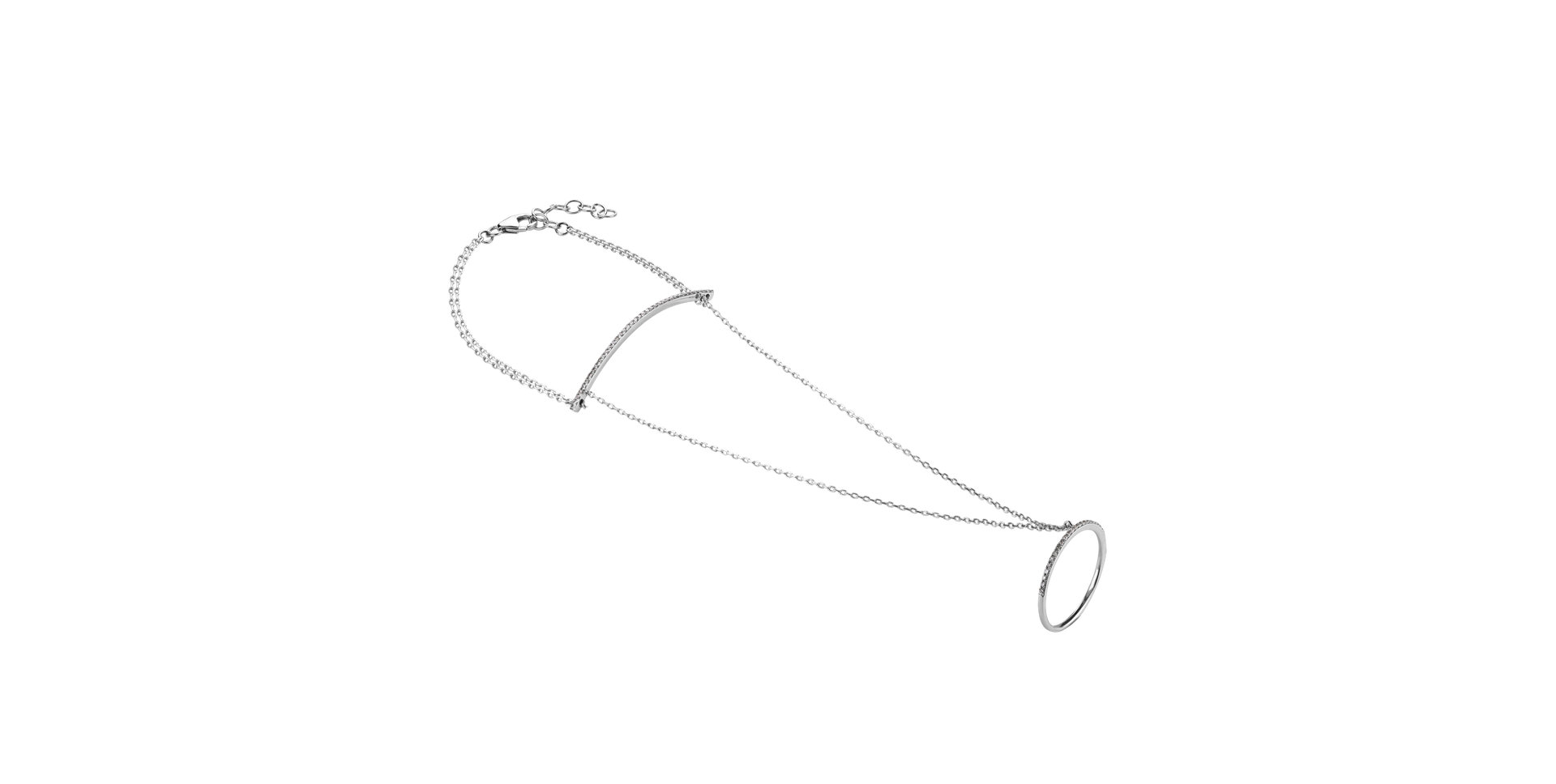 Bracelet with diamonds Ethereal Etude