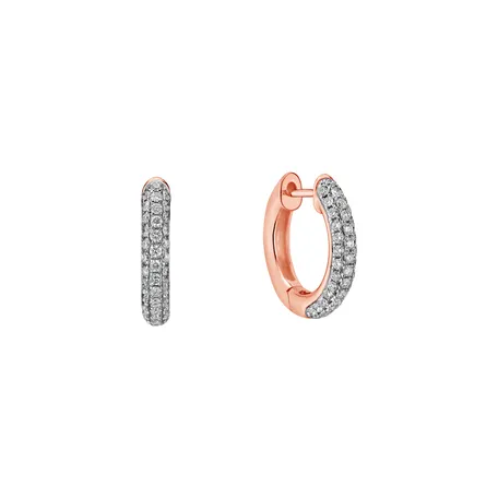 Diamond earrings Majestic Elegance
