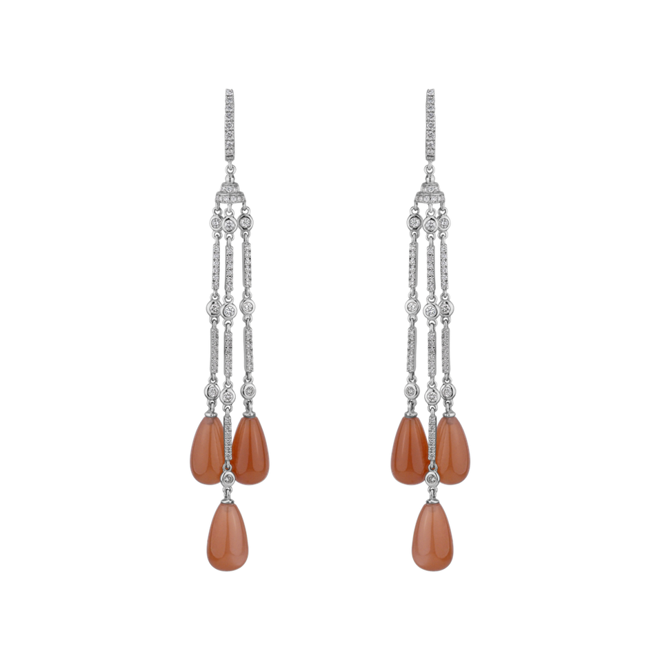 Diamond earrings and Corneliany Royal Dazzle