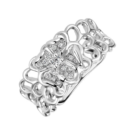 Diamond ring Oriental Garden