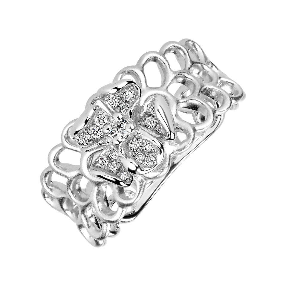Diamond ring Oriental Garden