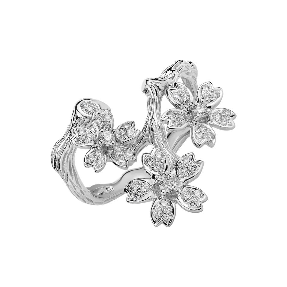 Diamond ring Flower Feeling