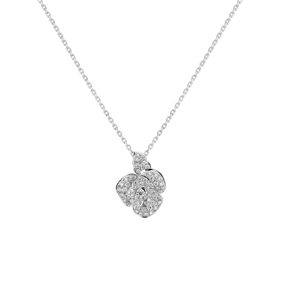 Diamond pendant Tenderness Blossom