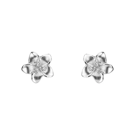 Diamond earrings Floweret