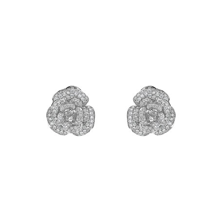 Diamond earrings Flower Contest