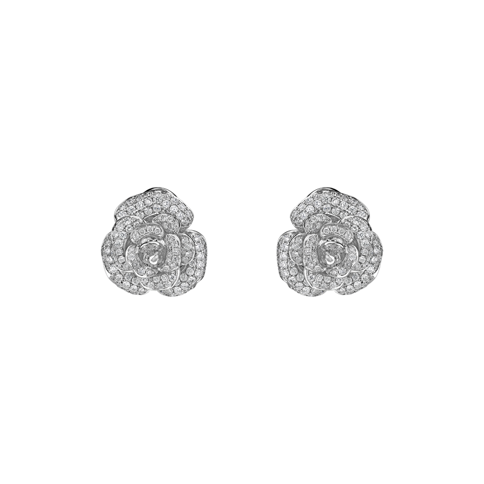 Diamond earrings Flower Contest