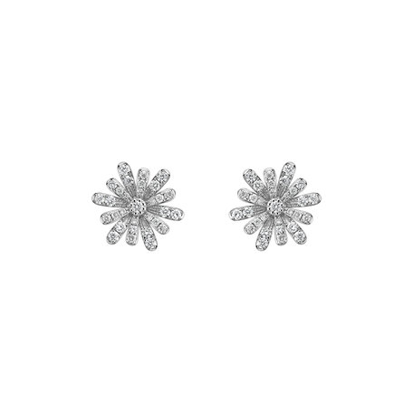 Diamond earrings Flower Flush