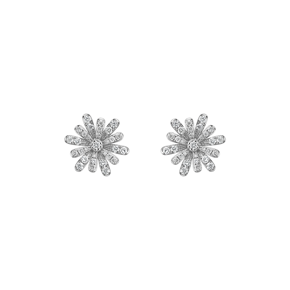 Diamond earrings Flower Flush