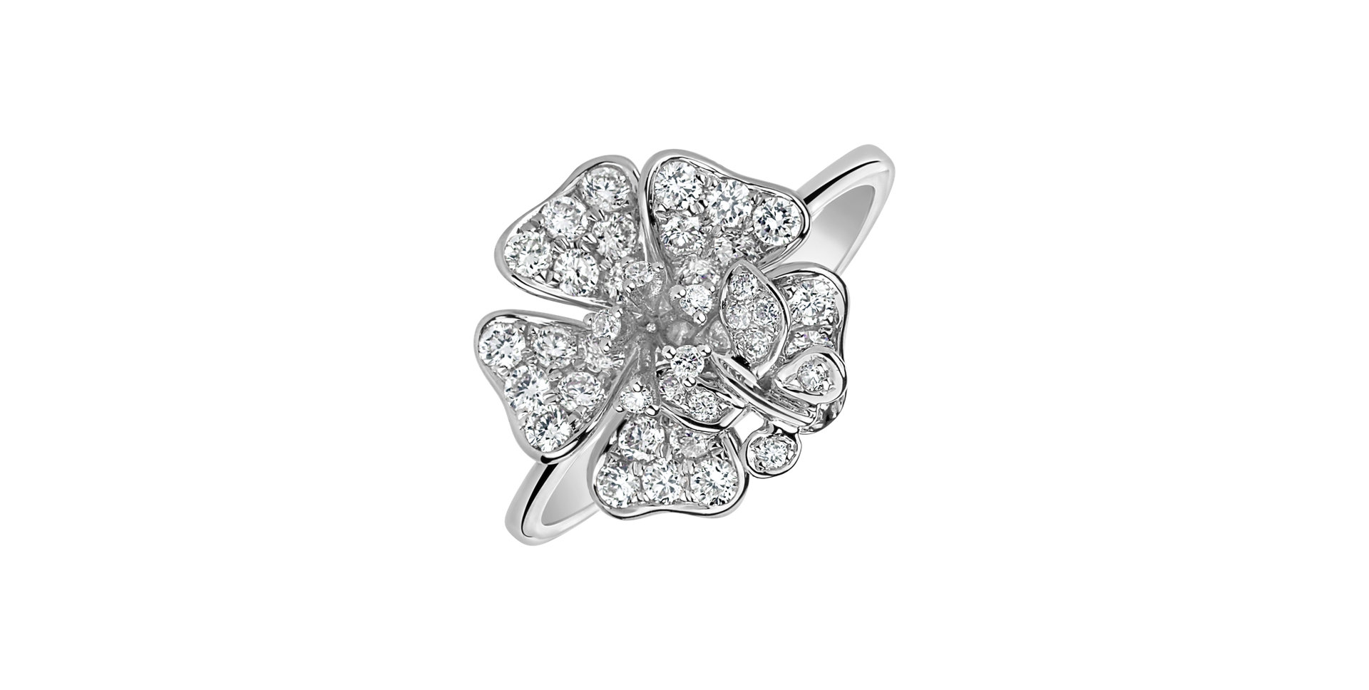 Diamond ring Brilliant Flower