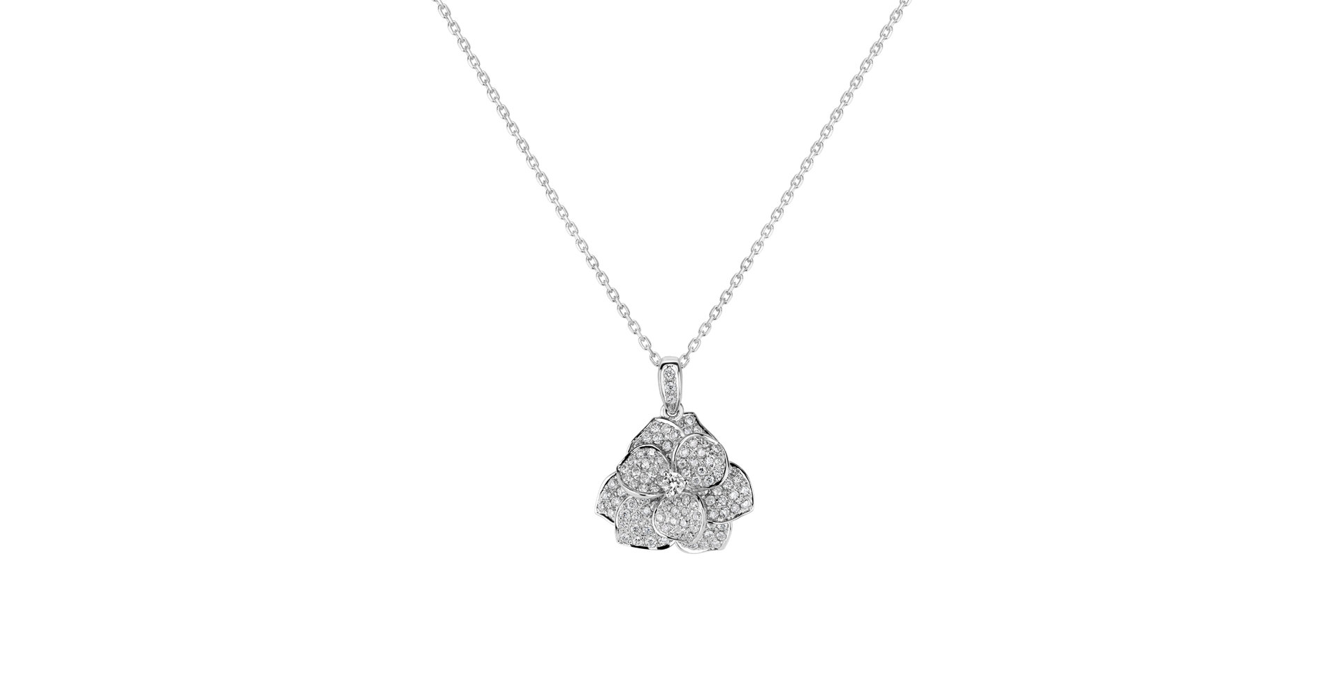 Diamond pendant Bloomy Frederica