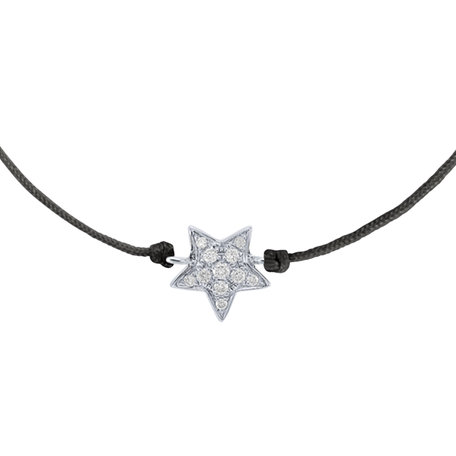 Diamond bracelet Star Message